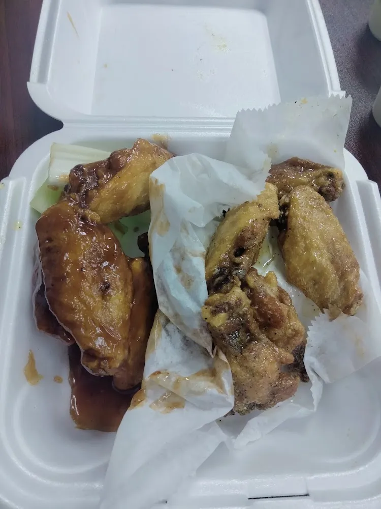 Honey Lemon Pepper and Honey BBQ