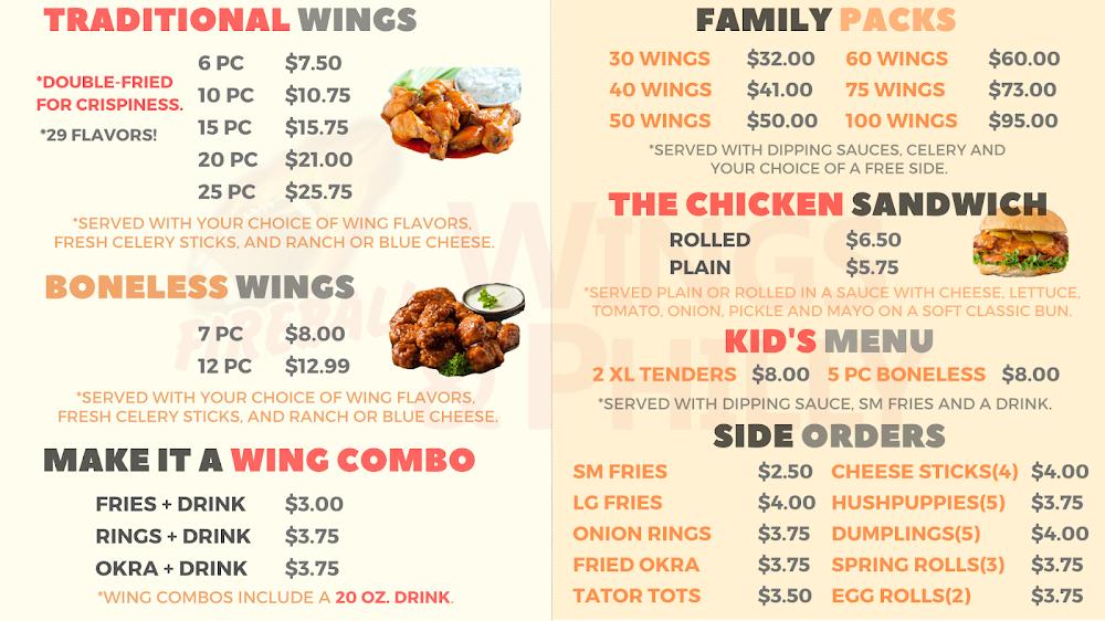 Fireball Wings & Philly 15 Boneless Wings