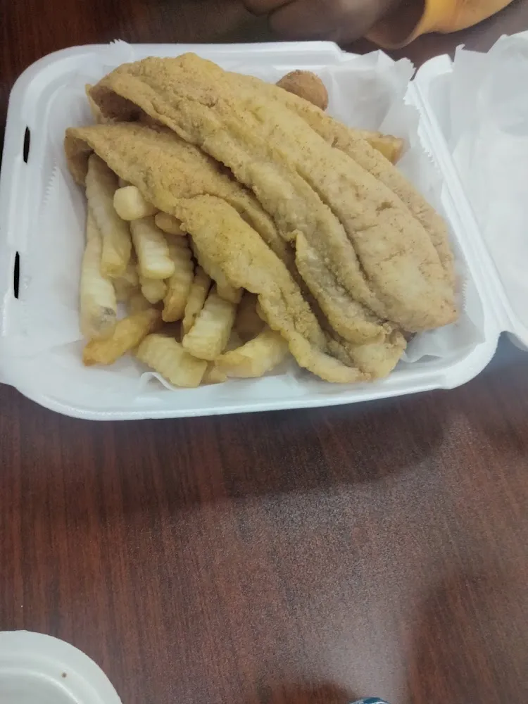 Whiting Fish and Fries